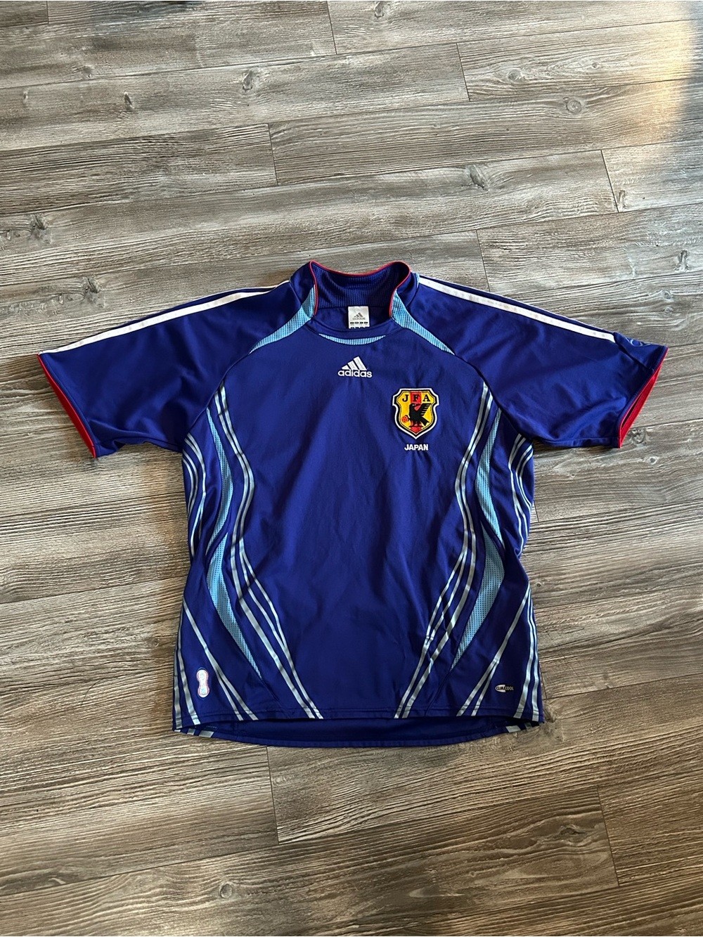 Japan 2006 Authentic Adidas Soccer Jersey Size Medium